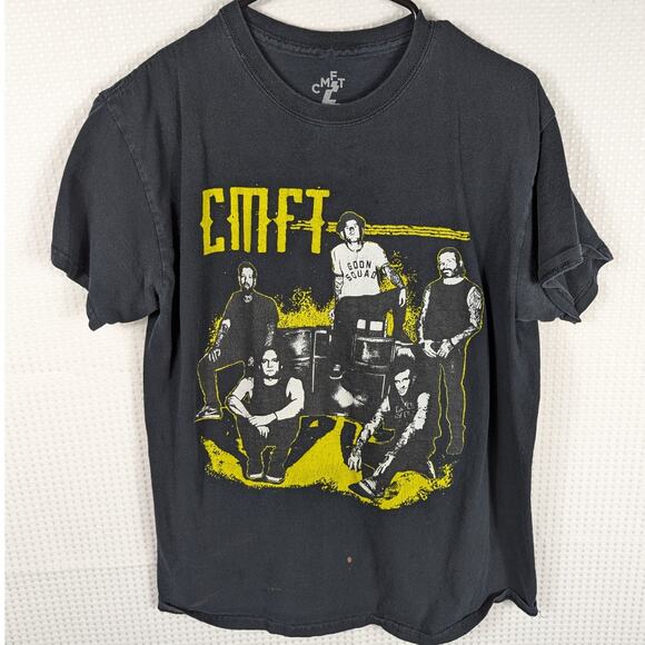 Corey Taylor CMFT Band Tour Shirt M Black Graphic 2021 Concert Tee Rock Metal - Picture 1 of 5